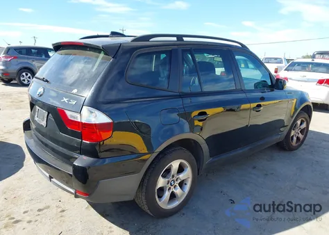 2008 BMW X3 3.0Si z USA, uszkodzony, nr VIN WBXPC93428WJ05658